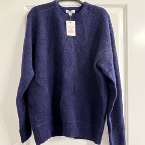 Peter Millar Men's Navy Crewneck Sweater